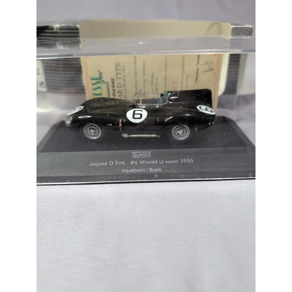 Quartzo Jaguar D Type #6 Winner Le Mans‎ 1955 Hawthorn / Bueb QLM020 1/43 Scale